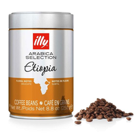 Gaufrage personnalisé de luxe de qualité alimentaire fer blanc rond thé café boîte de conserve hermétique métal rond café boîte d'emballage pour café