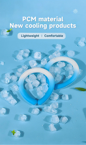 Anillo de enfriamiento para el cuello, portátil, con gel refrigerante PCM, automático, económico, para deportes al aire libre. - Product Image 3
