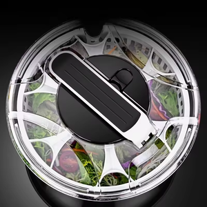 <span class=keywords><strong>Essoreuse</strong></span> à <span class=keywords><strong>salade</strong></span> multifonction en acier inoxydable de 3,5 L avec <span class=keywords><strong>design</strong></span> séparable pour légumes et fruits, accessoires de cuisine - Product Image 3