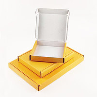 Paquet en carton personnalisé postal pip petit grand mince lettre royale mince emballage de boîte d'expédition postale