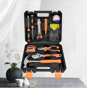 <span class=keywords><strong>Moins</strong></span> <span class=keywords><strong>cher</strong></span> 15 pièces horloge lot ensembles d'outils maison trousse à outils pour la nécessité quotidienne ensemble d'outils de base - Product Image 3