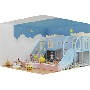 Suministro de Fábrica: Equipo Modular de Área de Juego Interior para Niños, con Castillo y Muro de Escalada para Centro de Entretenimiento Familiar - Product Image 3