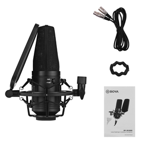 BOYA BY-M1000 Large Diaphragm Condenser Capsule Microphone for Singer Podcasting Artist Studio Mic - Product Image 4