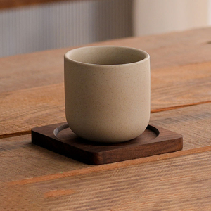 Tasse à expresso en argile japonaise faite à la main, grande, 150 ml, en céramique, en grès, <span class=keywords><strong>bol</strong></span> à thé, personnalisée pour un usage domestique, tasses à café - Product Image 1