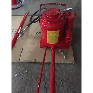 Gato hidráulico de botella 50T 110000LBS de máxima capacidad, herramienta de elevación neumática hidráulica para uso intensivo - Product Image 1