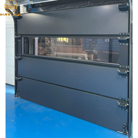 Portes de garage en aluminium sans cadre, étanches, à vue complète, de luxe, conformes aux normes australiennes, pour maisons