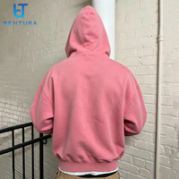 BENTURA Streetwear Fabricant et Designer de Vêtements Personnalisés pour Hommes – Blouson Zippé à Capuche Oversize en Coton Épais 400 g/m² Effet Vieilli de Haute Qualité