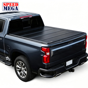 Flush Hard Quad-Fold Tonneau Cover for Nissan Navara Frontier, <b>Low</b> Profile Aluminum 4-Fold Waterproof, Rack Compatible - Product Image 1