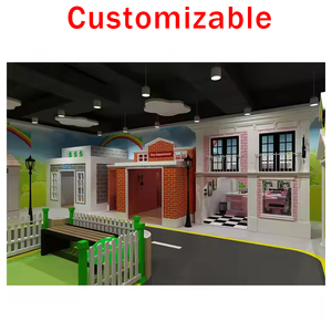 Equipo de Juegos Interior para Niños, Cumple con BSCI, Área de Juegos Temática Infantil con Juegos Interactivos de Movimiento - Product Image 5