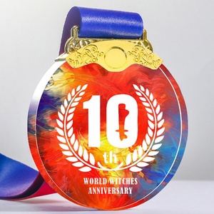 Medallas de Cristal Acrílico Personalizadas al por Mayor para Deportes, Medallones de Honor y Gloria del Fabricante - Product Image 1