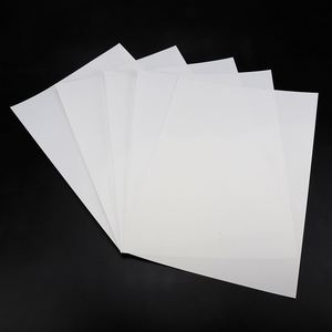 Papier autocollant en vinyle blanc brillant mat imperméable de qualité supérieure, imprimable, avec support transparent pour imprimante laser et jet d'encre - Product Image 6