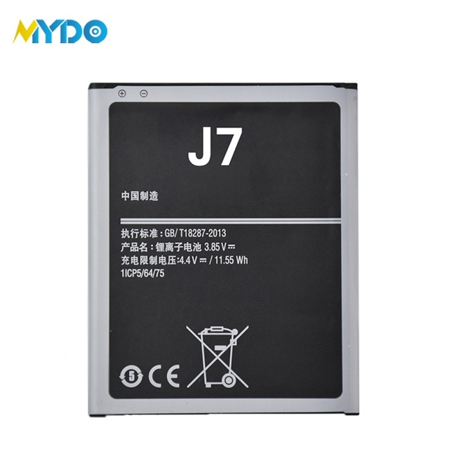 For for J700 2000mAh AAA Grade Li-ion Rechargeable Battery CE Certified 12-Month Warranty for J7 Mobile Phone in Stock