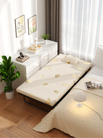 Lit pliant en métal à trois volets réglable en gros, lit pliant facile pour la chambre à coucher, lit double, taille Queen, lit pliant pas cher pour le bureau