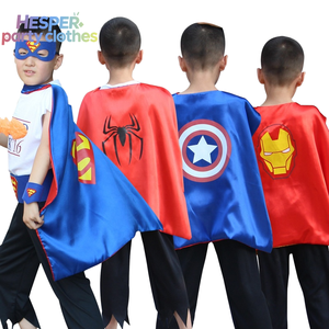 HESPER - Conjunto de Capa de Superhéroe para Fiesta de Halloween con Logotipo Personalizado al por Mayor, Disfraz de Cosplay Unisex con Capa, Chaqueta y Vestido para Niños - Product Image 2