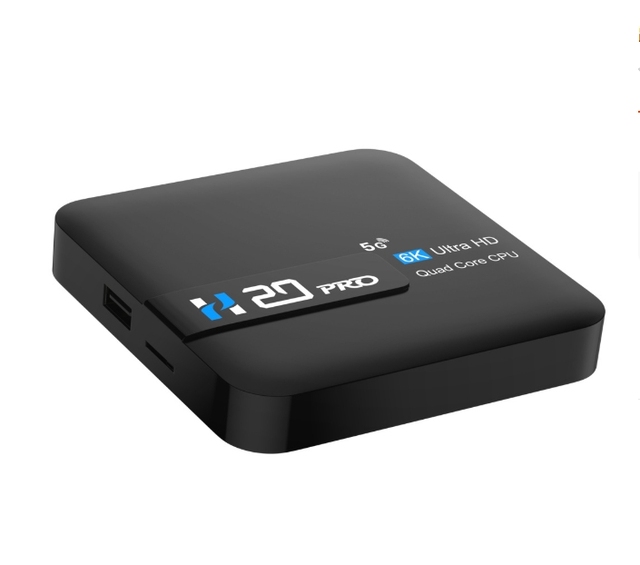 H20PRO Smart Android HD Network TV Box Android 10.0 H313 16GB 2.4&5G WIFI 4K Media Player