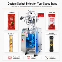 Machine automatique de remplissage et d'emballage de sachets de sauce tomate et de ketchup
