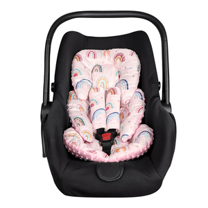 Support réversible pour siège <span class=keywords><strong>auto</strong></span> pour nouveau-né Coussin d'insertion de siège <span class=keywords><strong>auto</strong></span> pour bébé Super Soft Baby Car Seat Head Support & 2 Straps Pads - Product Image 1