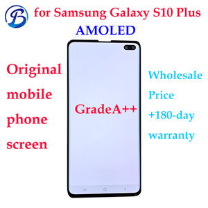 Original pour <span class=keywords><strong>Samsung</strong></span> Galaxy S10 Plus <span class=keywords><strong>SM</strong></span>-<span class=keywords><strong>G975F</strong></span> certifié <span class=keywords><strong>Samsung</strong></span> S10 Plus 6.4 "dynamique AMOLED 3040x1440 avec cadre d'empreintes digitales - Product Image 2