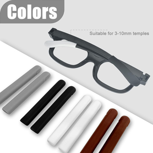 Manchons antidérapants en silicone pour lunettes Meta <span class=keywords><strong>Ray</strong></span>-<span class=keywords><strong>Ban</strong></span> – Accessoires de fixation anti-glissement pour l'oreille - Product Image 5