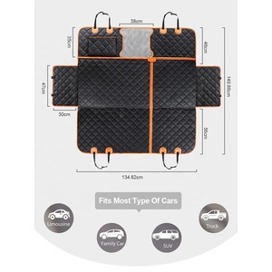 BunnyHi CZ012 vente en gros imperméable antidérapant robuste <span class=keywords><strong>chien</strong></span> <span class=keywords><strong>housse</strong></span> <span class=keywords><strong>de</strong></span> siège <span class=keywords><strong>de</strong></span> <span class=keywords><strong>voiture</strong></span> <span class=keywords><strong>pour</strong></span> siège arrière <span class=keywords><strong>housse</strong></span> <span class=keywords><strong>de</strong></span> <span class=keywords><strong>protection</strong></span> réglable - Product Image 5
