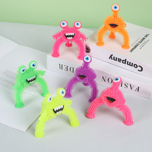 OEM Wholesale Monster Fidget Sensory Decompression <b>Ball</b> Anti-Stress <b>Squeeze</b> Toy TPR Material for Boys Girls Aged 8 to 13 Years - Product Image 3