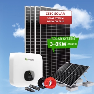 ระบบโซลาร์เซลล์ CETCSolar ขนาด 3kw 5kW 6kW 8kW ชุดอุปกรณ์พลังงานแสงอาทิตย์แบบเชื่อมต่อกับระบบไฟฟ้า NES-H-3-8KW ระบบโซลาร์เซลล์ 5000w NES-H-3-8KW NES-H-3- - Product Image 1