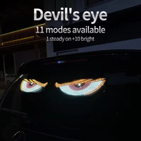Lumière LED RGB Devil Eye pour camion/voiture avec panneau d'affichage USB pour les modèles Polo Focus A5