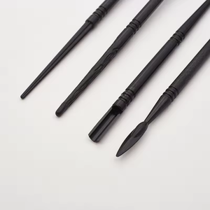 Potters Assortiment Starter Bâton en plastique 4pcs <span class=keywords><strong>Kit</strong></span> d'outils de base pour la mise en forme de la poterie - Product Image 2