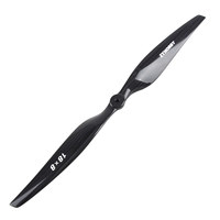 Hélice en fibre de carbone ultra légère ZYHOBBY 35g 18x8 à poussée élevée pour avion RC électrique, équilibrée pour le vol professionnel F3A 3D