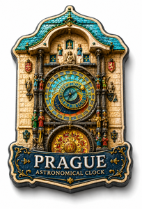 Großhandel 3D Harz <span class=keywords><strong>Prag</strong></span> Kühlschrankmagnet Tschechische Republik Wahrzeichen Landschaft Schloss Design Touristen Souvenir Kühlschrankmagnet - Product Image 2
