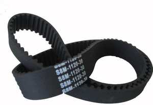 YQY Timing <strong>Belt</strong> 3M 5M 8M T5 T10 AT5 AT10 PU Rubber Synchronous <strong>Endless</strong> OEM Black 14MM Pitch 10-450mm - Product Image 2