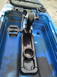 Kayak de pêche individuel <span class=keywords><strong>à</strong></span> pédales en plastique rotomoulé, bateau <span class=keywords><strong>à</strong></span> hélice pour la pêche en eau salée/eau douce - Product Image 2