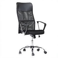 Chaise de bureau moderne en plastique, chaise de bureau à domicile, chaise d'étudiant, chaise de dortoir, chaise de jeu pivotante avec dossier en maille