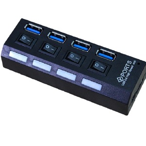 <b>Usb</b> 3.0 Hub 4 Port With <b>Switch</b> For Laptop Desktop Computer Expansion - Product Image 2