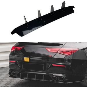 Aileron arrière Mercedes-Benz Classe CLA Noir Piano Matière PP Compatible AMG 2020-2023 - Product Image 1