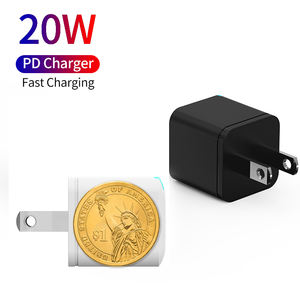 <span class=keywords><strong>Mini</strong></span> dimensioni 20 watt PD caricatore rapido USB-C PD20W parete USB veloce per <span class=keywords><strong>iPhone</strong></span> 12 adattatore di alimentazione elettrica - Product Image 2