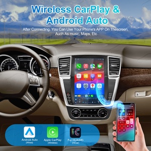 Navihua 12.1'' Android Car Stereo for Mercedes Benz ML GL 2012 - 2015 with GPS Navigation Wireless CarPlay - Product Image 3