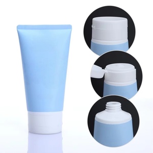Wholesale Custom Logo Printed Empty Sunscreen Cream Lotion Container Squeeze <b>Plastic</b> White 50ml-200ml <b>Tube</b> Cosmetic Skin Care - Product Image 2