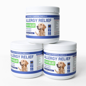 Golosinas Masticables Suaves QIHENG para <span class=keywords><strong>Perros</strong></span> con Alergias, Apoyo Inmunológico, Reparan la Barrera Cutánea, Regulan el Sistema Inmunitario, Alivian <span class=keywords><strong>las</strong></span> Alergias, Calman la Piel Irritada - Product Image 2