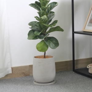 <span class=keywords><strong>Pot</strong></span> <span class=keywords><strong>de</strong></span> <span class=keywords><strong>fleur</strong></span> en ciment avec soucoupe pour décoration <span class=keywords><strong>de</strong></span> jardin <span class=keywords><strong>de</strong></span> maison Design moderne forme ronde <span class=keywords><strong>grande</strong></span> <span class=keywords><strong>taille</strong></span> utilisé avec <span class=keywords><strong>fleur</strong></span>/plante verte décorative - Product Image 3