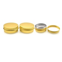 Großhandel Mattschwarze Schraubverschluss-Dose 1oz 10g 20g 30g 50g 60g 80g 100g 120g 150g Benutzerdefiniertes Logo Kerzen-Creme-Sheabutter-Behälter
