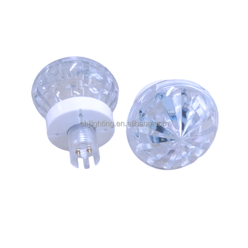 Newest 60mm AC24V Cabochon LED Point Lights Decoration Funfair RGB Pixel LED for Amusement Rides