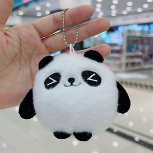 Giocattoli di peluche <span class=keywords><strong>panda</strong></span> cartone animato Kawaii, animali di peluche da 8 cm per macchine a griffa, simpatici portachiavi bambola di peluche - Product Image 2