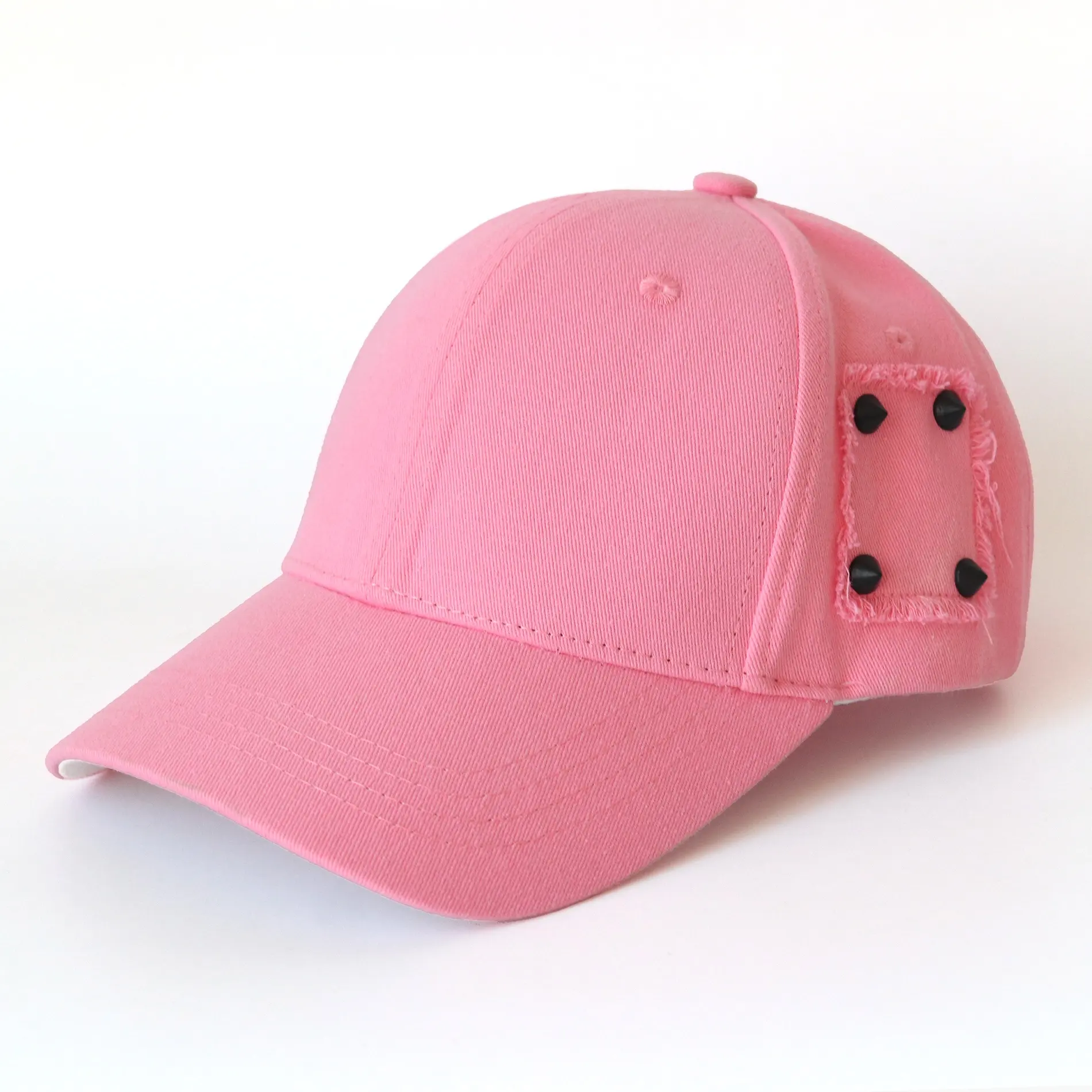 Baseball Hats Women 100% Cotton 6 Panel Sports Emboridery Caps Baseball Cap For Men Women Hat Wholesale Mens Blank Pink Black Custom Logo Basebal