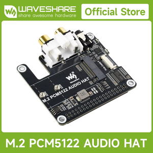 Adaptador PCIe a M.2 HAT con extensión de audio I2S para Raspberry Pi, compatible con unidad de estado sólido con protocolo NVMe, auriculares de 3,5 mm K558 - Product Image 4