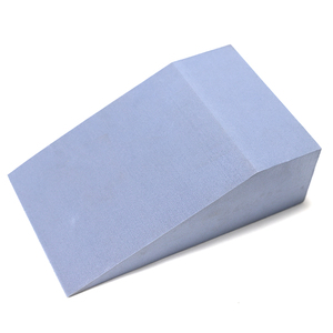 Bloc de Squat en EVA Bleu Haute Densité avec Logo Personnalisé, Cale Antidérapante en Mousse pour Fitness, Étirements et Entraînement - Product Image 1