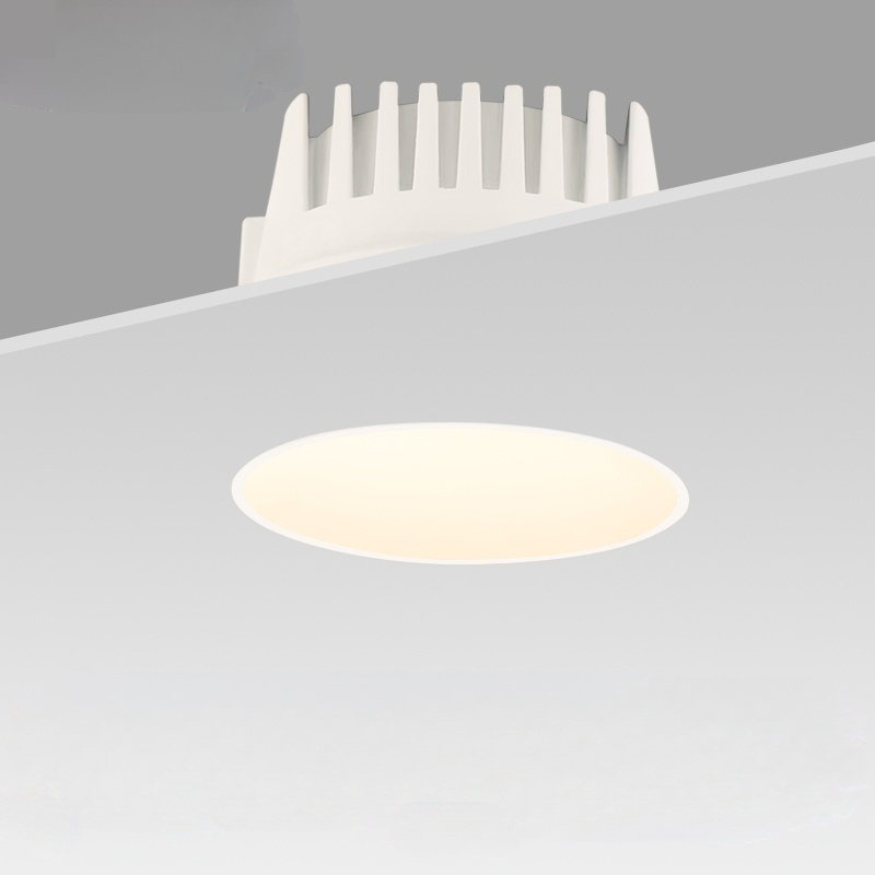 Square LED COB Spotlight Aluminum Modern