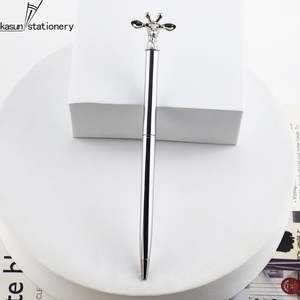 Bolígrafo de Metal con Cabeza de Animal Adorable, Diseño Personalizable, Cuerpo Metálico de Lujo, Regalo Promocional para Niños y Oficina - Product Image 6