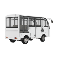 Certificat CE Mini voiture de tourisme électrique 8 places Bus touristique électrique fermé 8 places