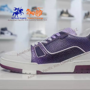 Chaussures de sport de luxe pour hommes, modèle Tranier, à bout rond et semelle épaisse, idéales pour la course, le sport décontracté et le skateboard – Nouveauté très prisée - Product Image 2